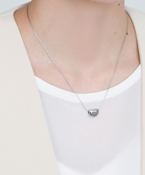 select MOCA(セレクトモカ)の「ビーンズネックレス(ネックレス・レディース・シルバー/ゴールド・FREE)」の5枚目の写真