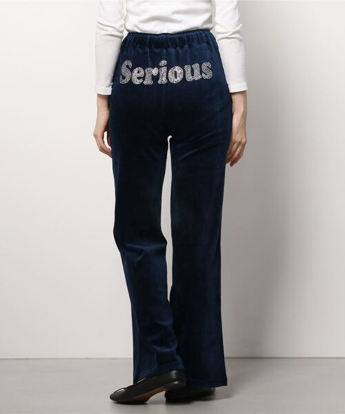 CRANK（クランク）の「A'GEM/9 × .kom『CRANK/クランク』VELVET CUBIC TRAINING PANTS