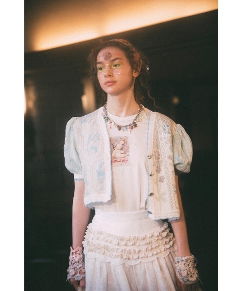 rurumu:（ルルムウ）の「butterfly knit CD（カーディガン/ボレロ  