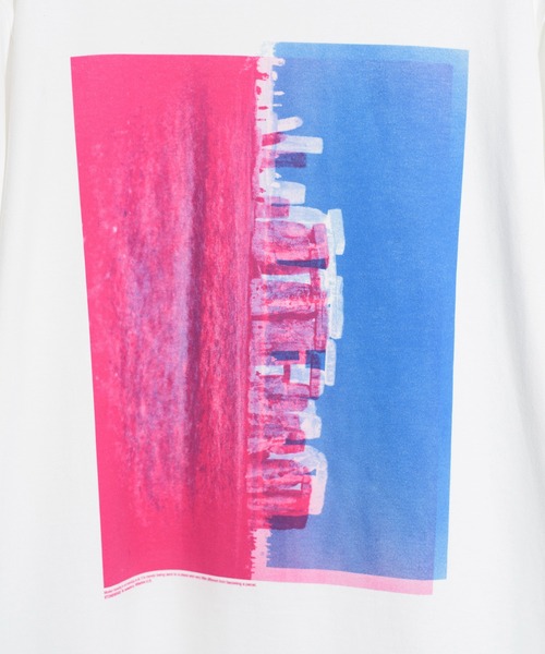 JANESMITH(ジェーンスミス)の「JANESMITH ジェーンスミス / STONEHENGE T-SHIRT グラフィックプリントビッグシルエットTシャツ / 22SCT-#338S(Tシャツ/カットソー・レディース・ホワイト・SMALL/MEDIUM/LARGE/X-LARGE)」の2枚目の写真