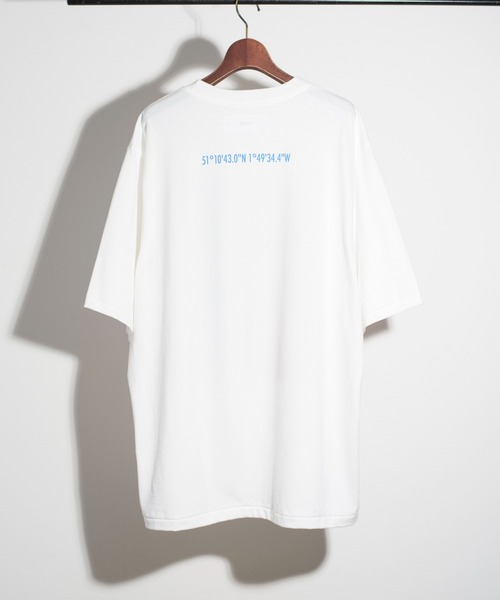 JANESMITH(ジェーンスミス)の「JANESMITH ジェーンスミス / STONEHENGE T-SHIRT グラフィックプリントビッグシルエットTシャツ / 22SCT-#338S(Tシャツ/カットソー・レディース・ホワイト・SMALL/MEDIUM/LARGE/X-LARGE)」の5枚目の写真