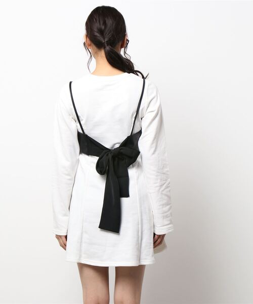 ANDGEEBEE（アンジービー）の「ビスチェセットカットワンピ（ワンピース・レディース・ホワイト/ブラック・MEDIUM）」の20枚目の写真