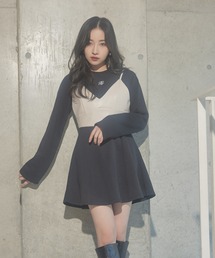 ANDGEEBEE | ビスチェセットカットワンピ(ワンピース)