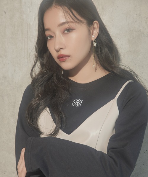 ANDGEEBEE（アンジービー）の「ビスチェセットカットワンピ（ワンピース・レディース・ホワイト/ブラック・MEDIUM）」の21枚目の写真