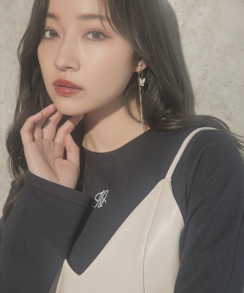 ANDGEEBEE（アンジービー）の「ビスチェセットカットワンピ（ワンピース・レディース・ホワイト/ブラック・MEDIUM）」の18枚目の写真