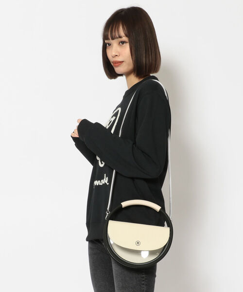 バッグ nana-nana/ HOOP CANVAS MINI 2WAY HOOP mini (CANVAS) – nana-nana