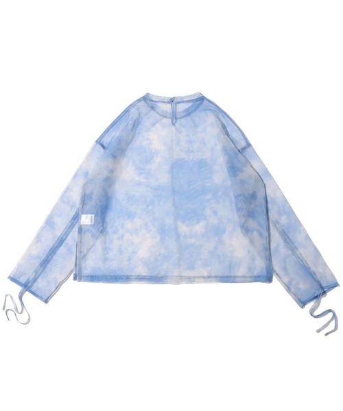 atmos pink（アトモスピンク）の「atmos pink オーガンジーシャーリングトップス（その他トップス・レディース・グリーン/ブルー/ブラック・FREE）」の5枚目の写真