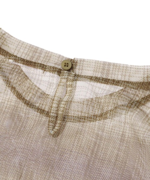 atmos pink（アトモスピンク）の「atmos pink オーガンジーシャーリングトップス（その他トップス・レディース・グリーン/ブルー/ブラック・FREE）」の14枚目の写真