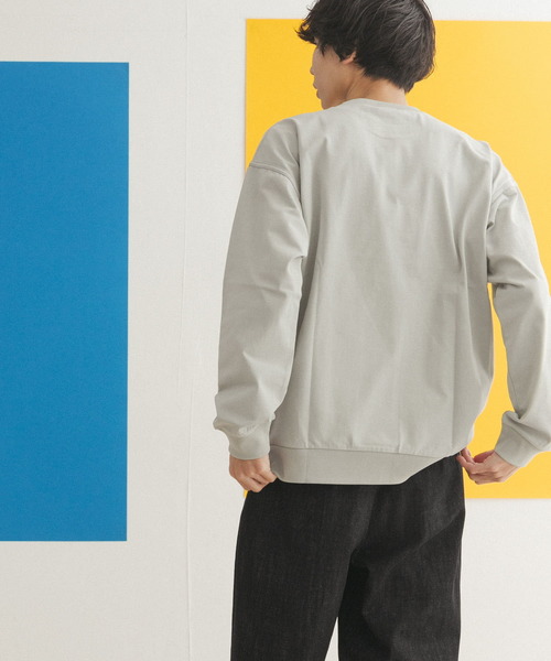 FORK&SPOON（フォークアンドスプーン）の「FORK&SPOON　クルーネックカットソー（Tシャツ/カットソー・メンズ・グレー/オフホワイト/オレンジ・4/5）」の18枚目の写真