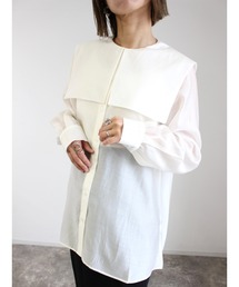 MLI'A | セーラーカラーシャツ(シャツ/ブラウス)