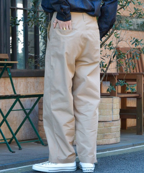 Johnbull（ジョンブル）の「ストレッチチノパンツ（チノパンツ・メンズ・ベージュ・SMALL/MEDIUM/LARGE/X-LARGE）」の3枚目の写真