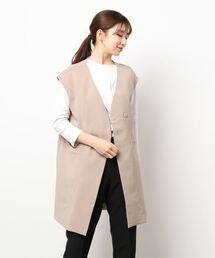 KOBE LETTUCE | ベルト付きジレ[K1107](その他アウター)