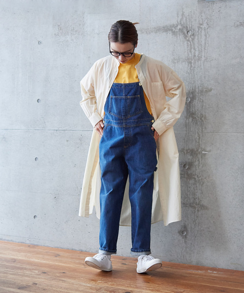 PAR ICI(パーリッシィ)の「無地/ストライプ バンドカラーシャツワンピース(シャツワンピース・レディース・アイボリー/その他/ピンク/ホワイト・FREE)」の20枚目の写真