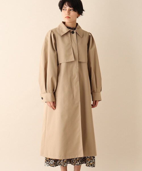 OPAQUE.CLIP（オペークドットクリップ）の「◆2WAYトレンチコート（トレンチコート・レディース・ベージュ/ダークオリーブ・38）」の17枚目の写真
