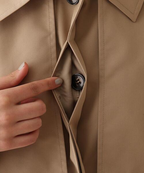 OPAQUE.CLIP（オペークドットクリップ）の「◆2WAYトレンチコート（トレンチコート・レディース・ベージュ/ダークオリーブ・38）」の3枚目の写真