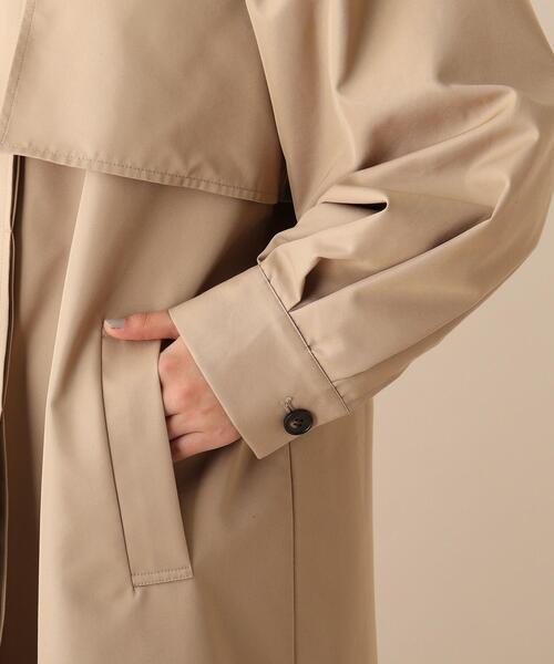 OPAQUE.CLIP（オペークドットクリップ）の「◆2WAYトレンチコート（トレンチコート・レディース・ベージュ/ダークオリーブ・38）」の5枚目の写真