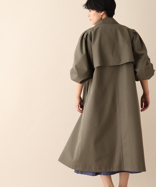 OPAQUE.CLIP（オペークドットクリップ）の「◆2WAYトレンチコート（トレンチコート・レディース・ベージュ/ダークオリーブ・38）」の8枚目の写真