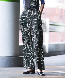 VACANCY | マルチウェーブ柄セットアップストレートイージーパンツ/アソート柄(その他パンツ)