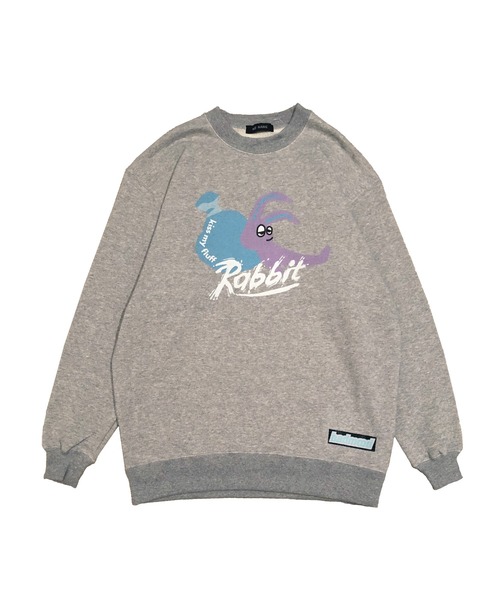 badmood×9090 rabbit パーカー　バッドムード スミ badmood×9090 rabbit パーカー バッドムーブ スミ