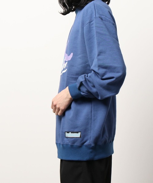 atdirty アットダーティー　noname newname　スウェット M AT-DIRTY(アットダーティー) / DIRTY COLLEGE SWEAT (VINTAGE