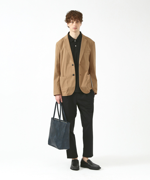 ABAHOUSE GRAY（アバハウスグレイ）の「【セットアップ対応】DRYMIX イージー ジャケット / サマージャケット（テーラードジャケット・メンズ・ベージュ/ネイビー/グレー/カーキ/インディゴブルー/モカ/グレイッシュベージュ・44/46/48/50）」の8枚目の写真