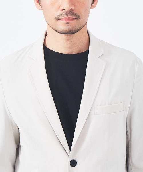 ABAHOUSE GRAY（アバハウスグレイ）の「【セットアップ対応】DRYMIX イージー ジャケット / サマージャケット（テーラードジャケット・メンズ・ベージュ/ネイビー/グレー/カーキ/インディゴブルー/モカ/グレイッシュベージュ・44/46/48/50）」の12枚目の写真