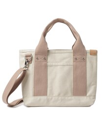 SHOO・LA・RUE | 【仕切収納】キャンバス2WAYトート(トートバッグ)