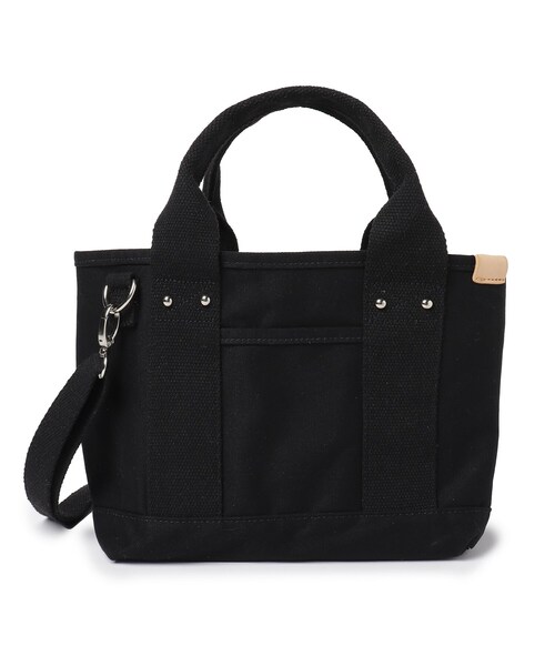 SHOO・LA・RUE(シューラルー)の「◆【仕切収納】キャンバス2WAYトート(トートバッグ・レディース・ブラック/グレー/ナチュラル/ピンク系その他/レモンイエロー/ブラック系/ブラウン系1・00)」の1枚目の写真