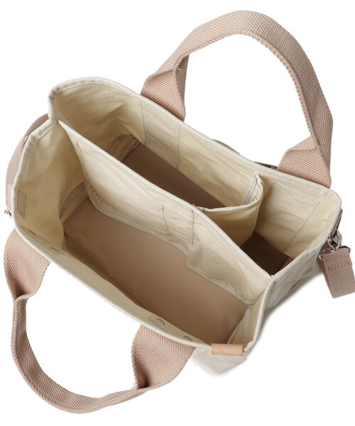 SHOO・LA・RUE(シューラルー)の「◆【仕切収納】キャンバス2WAYトート(トートバッグ・レディース・ブラック/グレー/ナチュラル/ピンク系その他/レモンイエロー/ブラック系/ブラウン系1・00)」の12枚目の写真