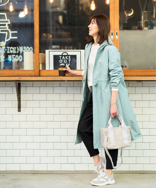 SHOO・LA・RUE(シューラルー)の「◆【仕切収納】キャンバス2WAYトート(トートバッグ・レディース・ブラック/グレー/ナチュラル/ピンク系その他/レモンイエロー/ブラック系/ブラウン系1・00)」の18枚目の写真