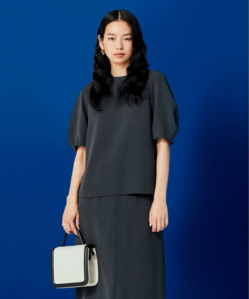 UNTITLED（アンタイトル）の「◆【STORY掲載】パイピングリネンショルダー（ショルダーバッグ・レディース・キャメル/ブラック系4・00）」の14枚目の写真