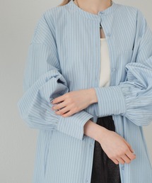 Kastane | ストライプスーパービッグシャツ(シャツ/ブラウス)