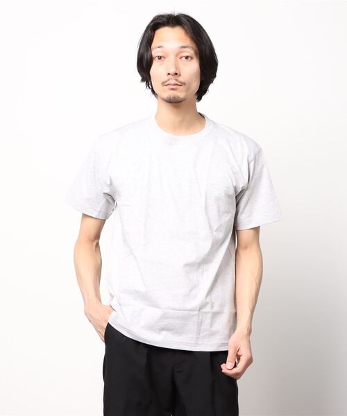 HANES(ヘインズ)の「Hanes ショートスリーブ Tシャツ H5180(Tシャツ/カットソー・メンズ・ブラック/ホワイト/杢グレー・L/XL/M)」の17枚目の写真