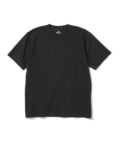 HANES(ヘインズ)の「Hanes ショートスリーブ Tシャツ H5180(Tシャツ/カットソー・メンズ・ブラック/ホワイト/杢グレー・L/XL/M)」の9枚目の写真