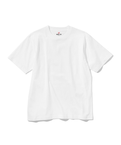 HANES(ヘインズ)の「Hanes ショートスリーブ Tシャツ H5180(Tシャツ/カットソー・メンズ・ブラック/ホワイト/杢グレー・L/XL/M)」の6枚目の写真