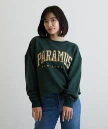 【CHICHI】PARAMUS MINNESOTA LOGO / パラマス ミネソタ アーチロゴ 配色刺繍 クルーネック スウェット