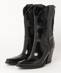 DIESEL | レディース カウレザー ウエスタンブーツ(ブーツ)