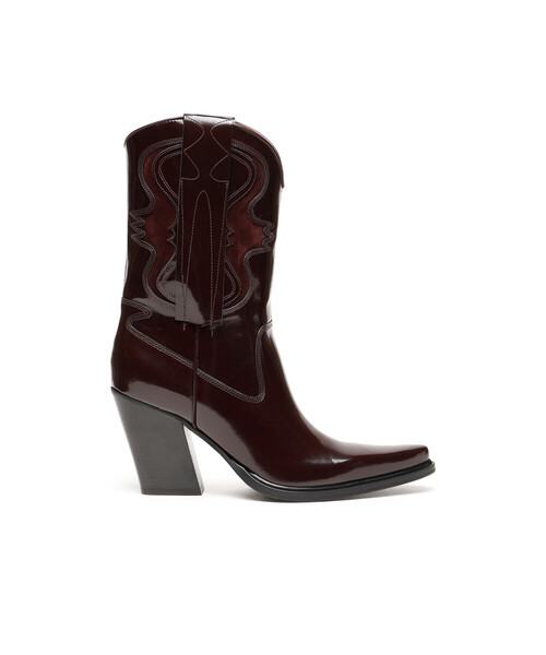 DIESEL(ディーゼル)の「レディース カウレザー ウエスタンブーツ(ブーツ・レディース・パープル/ブラック・38/35/39/36/37)」の8枚目の写真