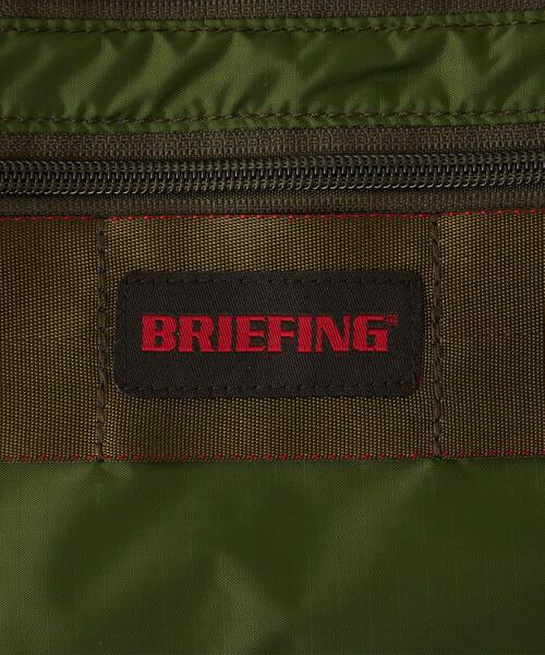 BRIEFING(ブリーフィング)の「【別注】<BRIEFING×green label relaxing>UR FLA ネック ポーチ(ショルダーバッグ・メンズ・ブラック/オリーブ・FREE)」の10枚目の写真