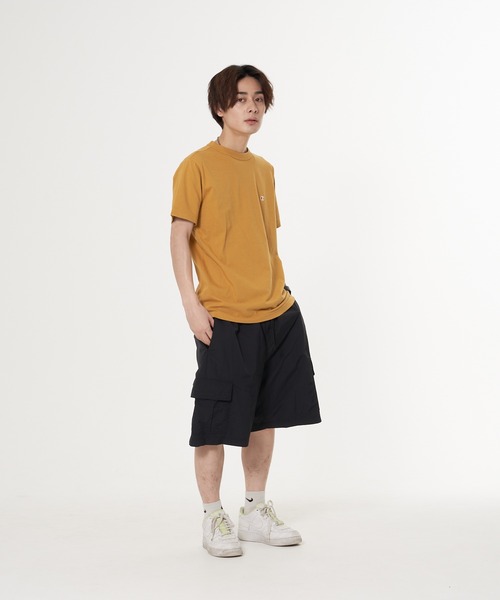 Champion(チャンピオン)の「【CHAMPION/チャンピオン】ナイロンリップストップイージーカーゴショーツ 撥水性 カーゴポケット ウェストベルト(カーゴパンツ・メンズ・チャコールグレー/ブラック/ベージュ/ネイビー/オレンジ/グリーン・MEDIUM/LARGE/X-LARGE)」の8枚目の写真