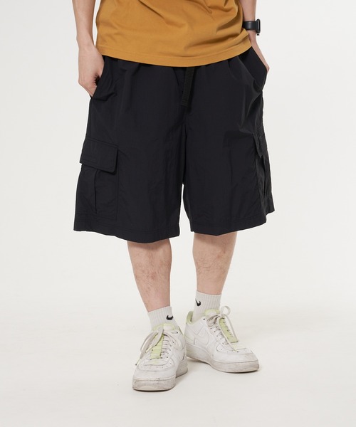 Champion(チャンピオン)の「【CHAMPION/チャンピオン】ナイロンリップストップイージーカーゴショーツ 撥水性 カーゴポケット ウェストベルト(カーゴパンツ・メンズ・チャコールグレー/ブラック/ベージュ/ネイビー/オレンジ/グリーン・MEDIUM/LARGE/X-LARGE)」の10枚目の写真