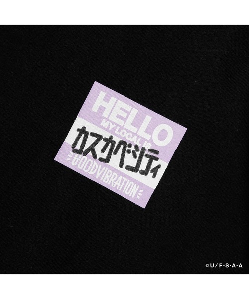 RUDIE'S(ルーディーズ)の「RUDIE'S x CRAYON SHINCHAN LOCALFEST TEE / ルーディーズ × クレヨンしんちゃん ローカルフェス T(Tシャツ/カットソー・メンズ・ブラック/ホワイト・L/XL/XXL/M/S)」の5枚目の写真