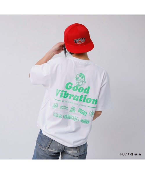 RUDIE'S(ルーディーズ)の「RUDIE'S x CRAYON SHINCHAN LOCALFEST TEE / ルーディーズ × クレヨンしんちゃん ローカルフェス T(Tシャツ/カットソー・メンズ・ブラック/ホワイト・L/XL/XXL/M/S)」の16枚目の写真
