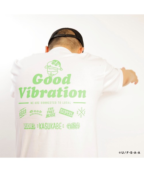 RUDIE'S(ルーディーズ)の「RUDIE'S x CRAYON SHINCHAN LOCALFEST TEE / ルーディーズ × クレヨンしんちゃん ローカルフェス T(Tシャツ/カットソー・メンズ・ブラック/ホワイト・L/XL/XXL/M/S)」の19枚目の写真