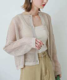 SENSE OF PLACE by URBAN RESEARCH | 2WAYメッシュショートカーディガン(カーディガン/ボレロ)