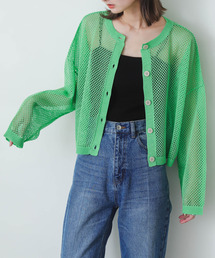 SENSE OF PLACE by URBAN RESEARCH | 2WAYメッシュショートカーディガン(カーディガン/ボレロ)