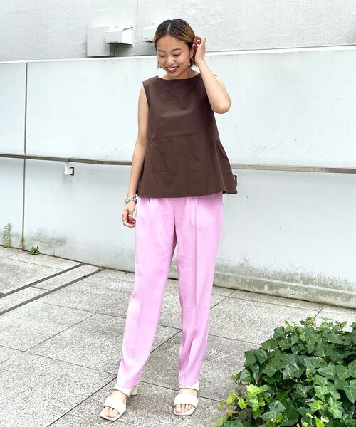 OPAQUE.CLIP(オペークドットクリップ)の「◆ダブルベルトクッションミュールサンダル(サンダル・レディース・ブラック/オフホワイト・02/03)」の6枚目の写真