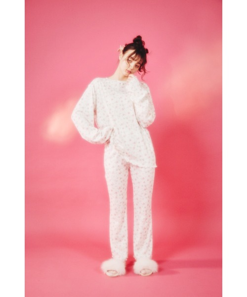 PHILLY(フィリー)の「【PHILLY】リトルフラワーメロウパンツ(その他パンツ・レディース・ライトパープル/ピンク・FREE)」の5枚目の写真