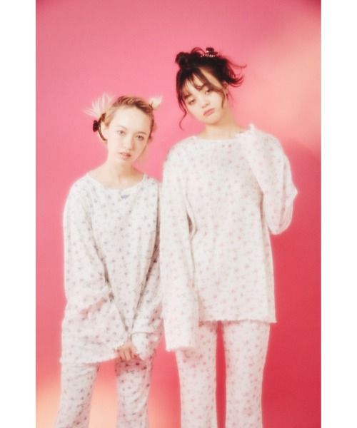 PHILLY(フィリー)の「【PHILLY】リトルフラワーメロウパンツ(その他パンツ・レディース・ライトパープル/ピンク・FREE)」の3枚目の写真