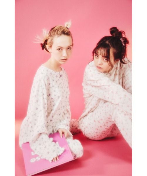 PHILLY(フィリー)の「【PHILLY】リトルフラワーメロウパンツ(その他パンツ・レディース・ライトパープル/ピンク・FREE)」の4枚目の写真